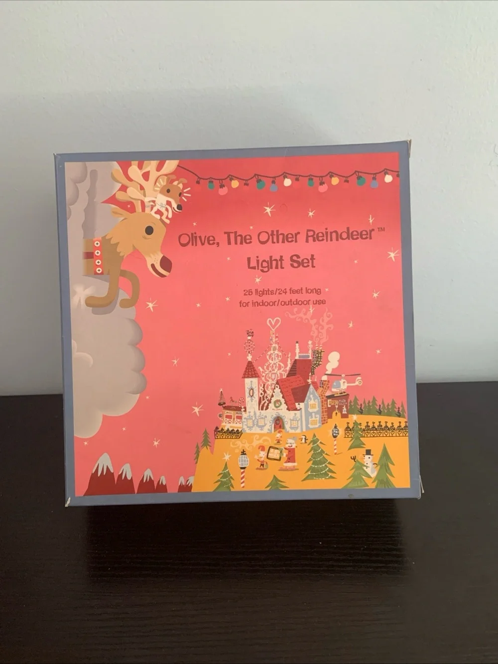 Olive, The Other Reindeer Light Set.  25 lights on electric corded 24 foot long